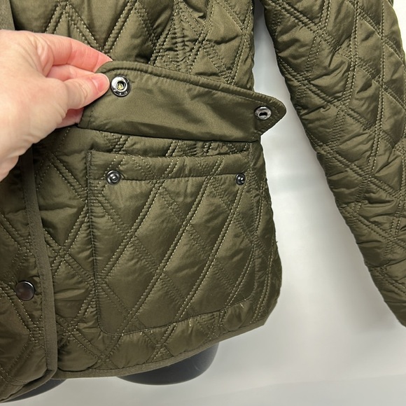 Women’s size, small olive green jacket - Picture 3 of 6